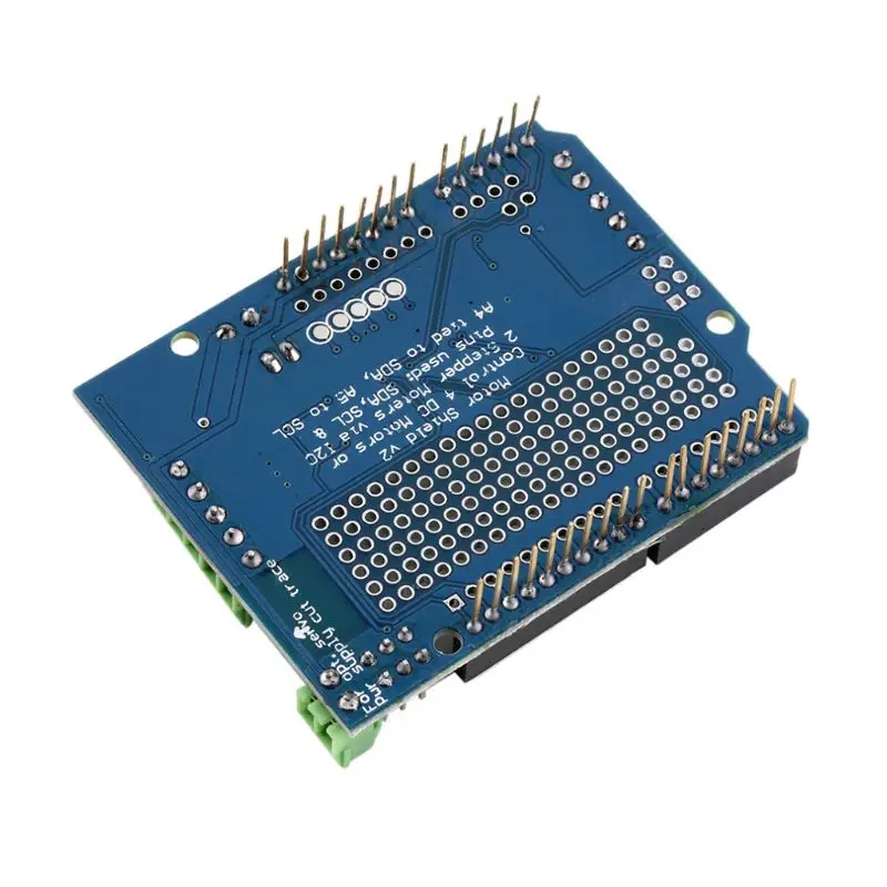 Замененный шаговый двигатель Servo Robot Shield V2 с драйвер pwm Shield Module Board
