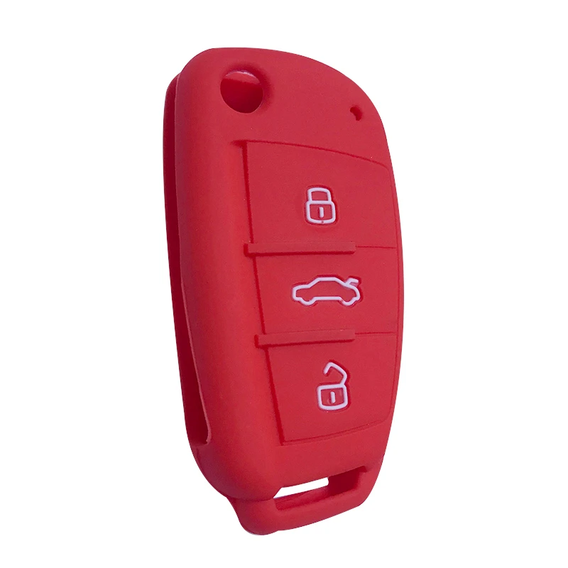 Premium Silicone Car Key Cover - Protective Holder Accessories
