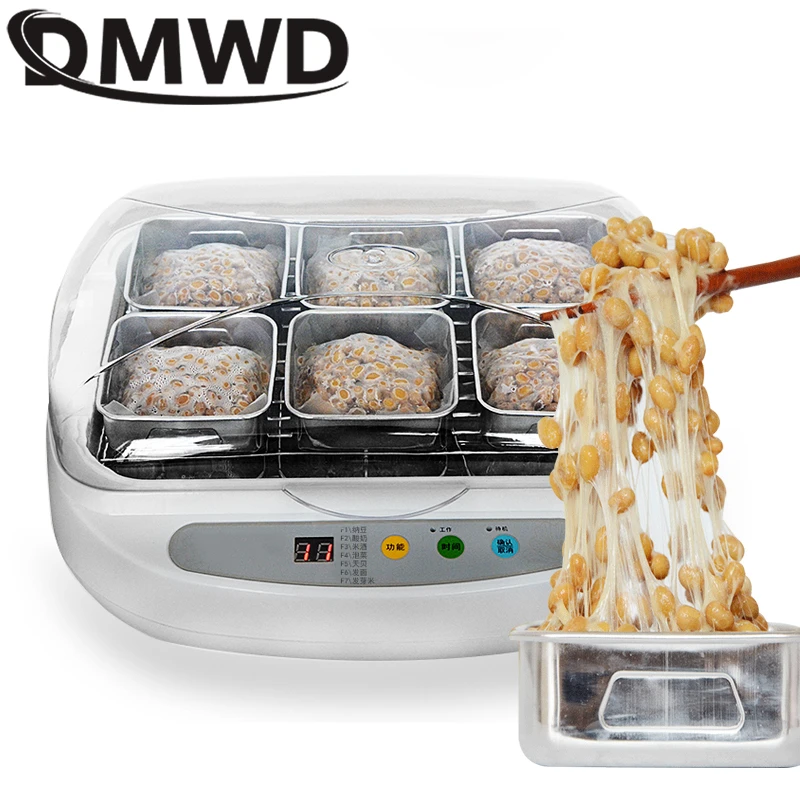 Automatic Electric Natto Maker Stainless Steel Cups Yogurt Tempeh