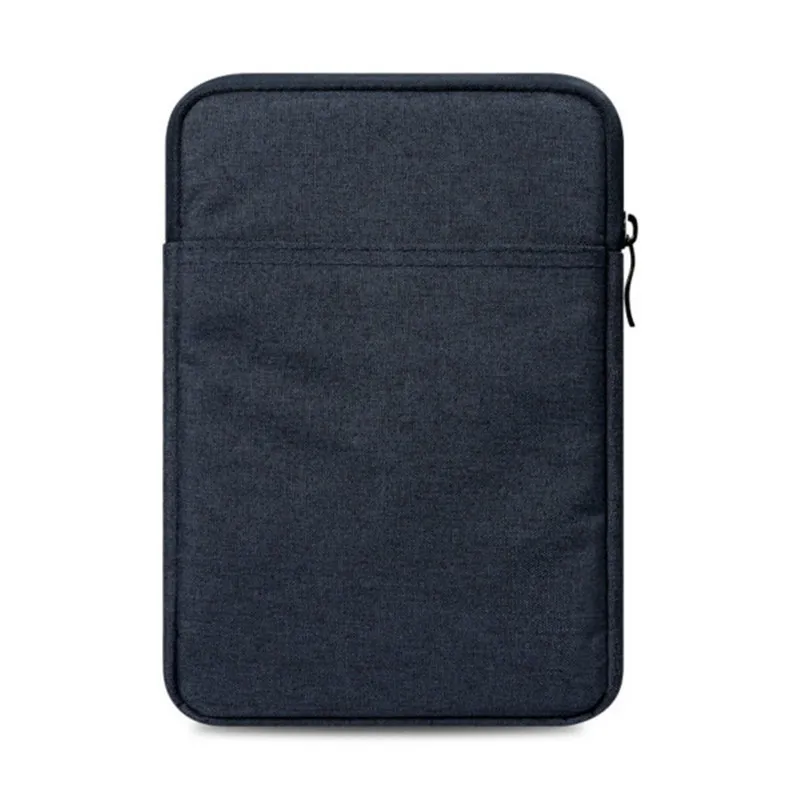 Navy blue 7-8 дюймов противоударный чехол сумка чехол для samsung huawei 8. 0 дюймов мягкий водонепроницаемый чехол для планшета для xiaomi mipad 1234 7,9" - Цвет: Navy blue