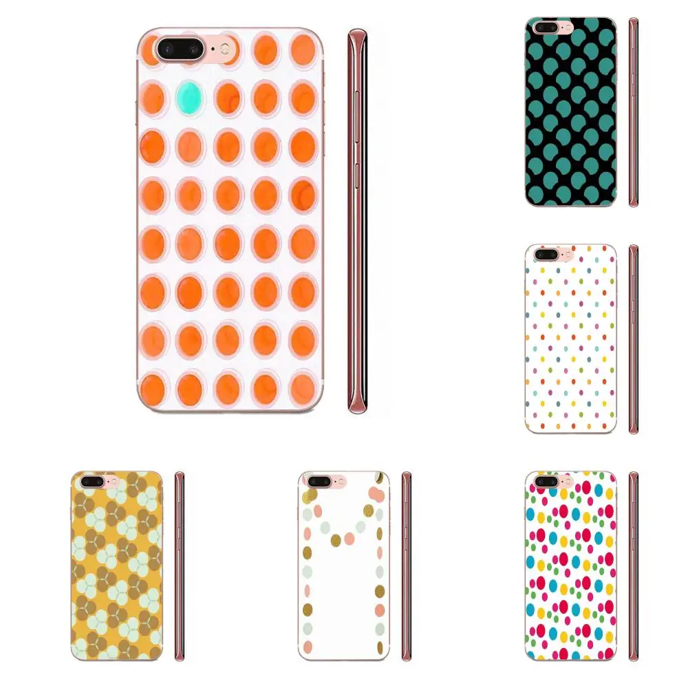 Hot Fashion Design Cell Phone Case Turquoise Watercolor Dots For Samsung Galaxy A01 A51 A71 S20 Ultra S11 S11E S10 Plus | Мобильные