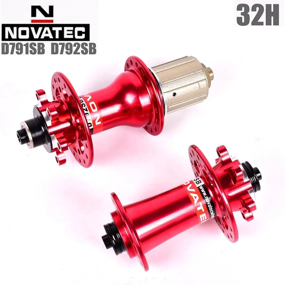 Novaec D791SB D792SB втулки для горных велосипедов MTB дисковые подшипники ступицы D711SB D712SB