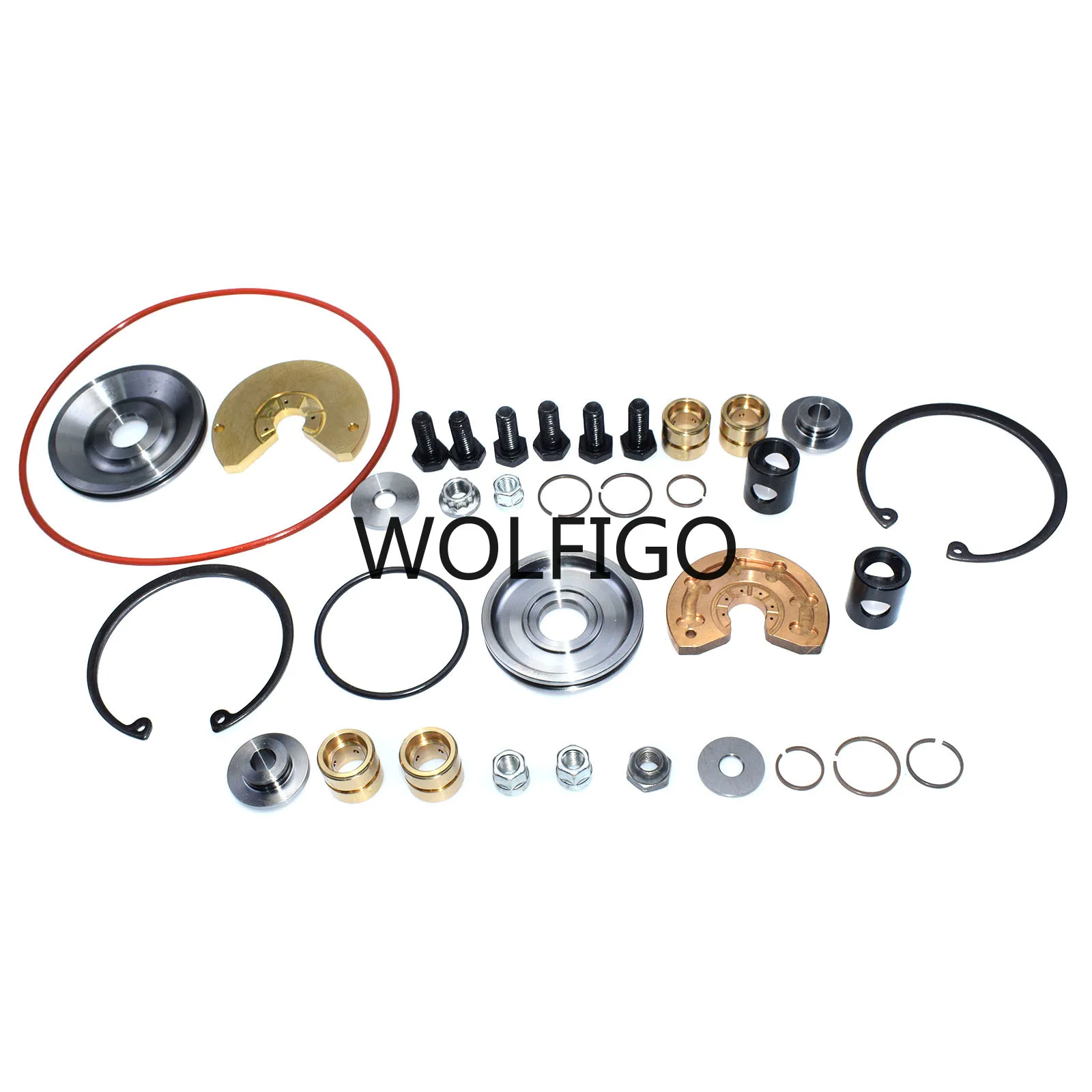 WOLFIGO высокий и низкий турбо основной ремонт ремонтный набор для Ford Powerstroke 6.4L 2008 2009 2010 OE# 1307-P64-00L 1307-P64-00H