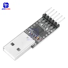 Модуль diymore CP2102 с USB 2,0 на TTL UART, 6-контактный последовательный преобразователь, запасной модуль адаптера FT232 для Arduino 3,3 В/5 В