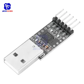 

diymore CP2102 USB 2.0 to TTL UART Module 6 Pin Serial Converter STC Replace FT232 Adapter Module for Arduino 3.3V/5V