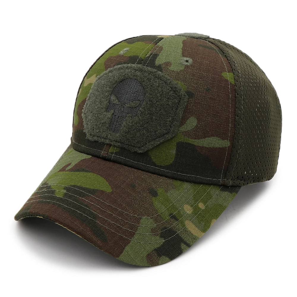 Camo Punisher Tactical Hiking Casquette Hats