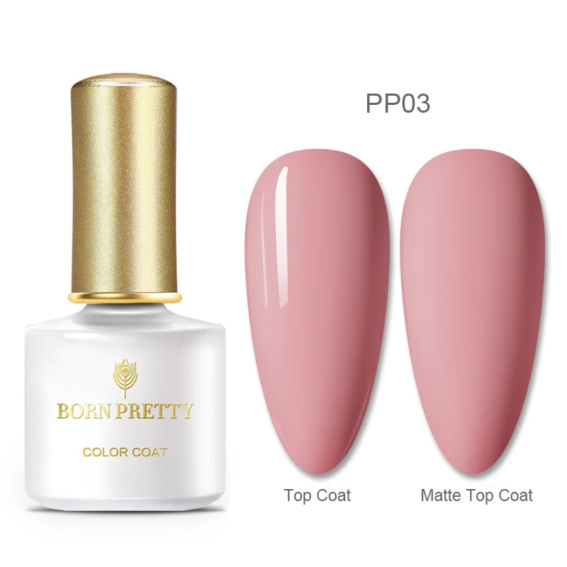 Серия BORN PRETTY Pink Гель-лак для ногтей чистый цветной гель для ногтей лак 6 м отмачиваемый УФ-Гель-лак дизайн ногтей маникюр сделай сам - Цвет: PP03