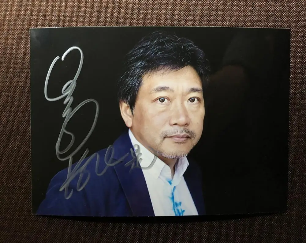 Hand signed Hirokazu Koreeda фото с автографом автографы 5*7 102019X - Цвет: 5