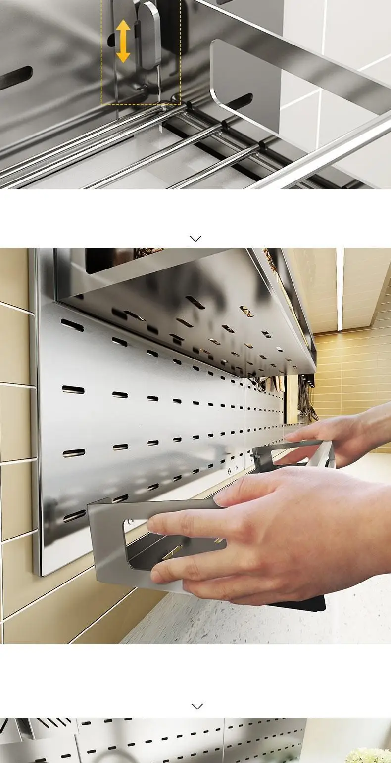 Almacenamiento Органайзер Especias Escurreplatos Organizadores De нержавеющая сталь Mutfak Cozinha Cocina Organizador кухонная стойка