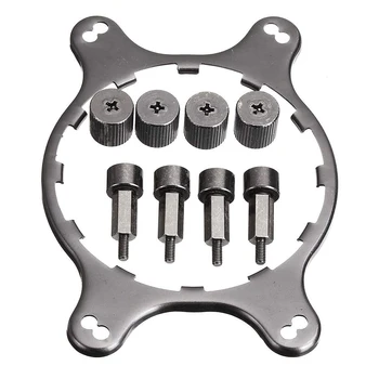 

Round CPU Fan Bracket Cooling Components Computer Radiator Mount Back Plate Replacement Support Accessories Holder For AM4