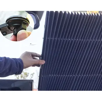 

Foldable Windshield Sunshade Sun Protector Upgrade Car Window Curtain Automatic Extension Retractable SUV MPV Truck UV 4 Sizes