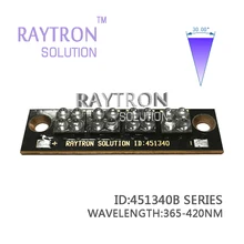 40 Вт 30 градусов, УФ клей отверждения, маркировочная машина, этикетка принтер, УФ струйный принтер отверждения светодиодный модуль