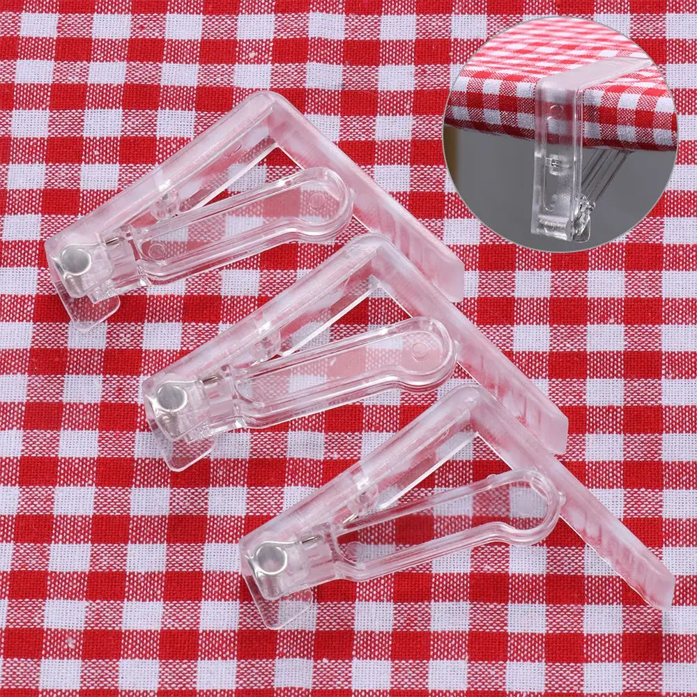 1/4PCS New Table Skirt Clips Home Kitchen Wedding Supplies Tablecloth Clamps Table Cover Clamps