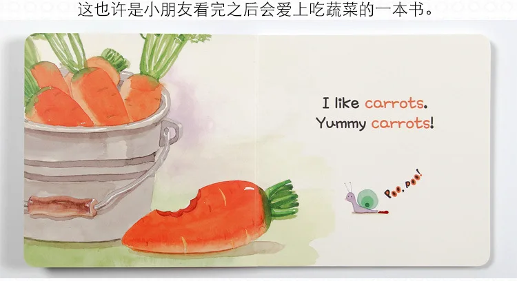 English Picture Book Children enlighten apple English Apple English Board Book CD Support Small Daren Point Reading