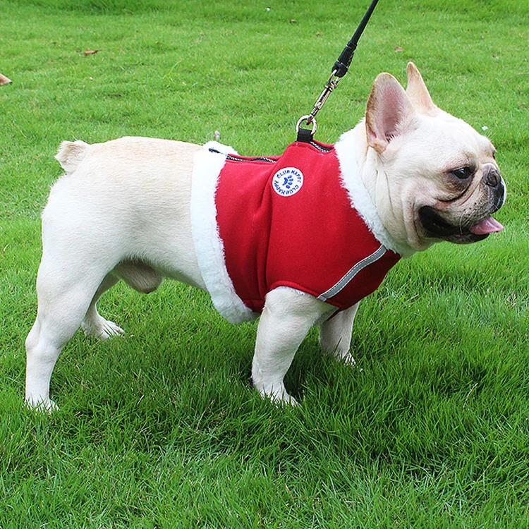 

Red Fleece Dog Leash for Small Medium Pets Dog accessories Cat Winter Warm Puppy Harness Reflective Walking Lead Leash Bichon