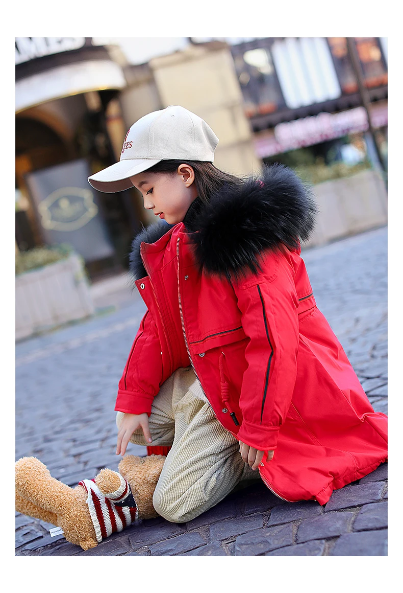 120-170cm new winter high quality fashion style girls down jacket kids winter coat kids winter jacket