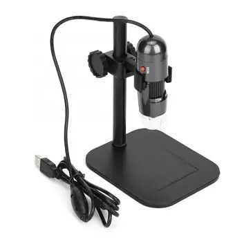 

New Original 8LED White Light 25X-600X USB Digital Microscope Instrument with Lifting Bracket Portable Digital Microscope