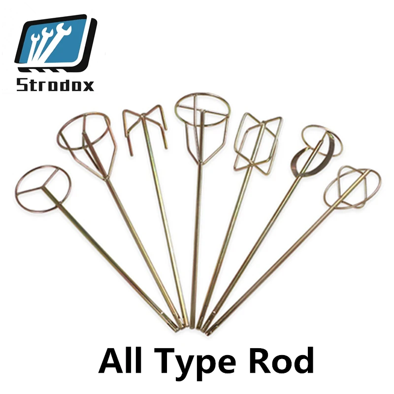 

all type Bar Stir Rod Electric Hammer Cement Putty Paint Coating Agitator Drill Threaded Head Stirring Ash Spiral Mixing Tools
