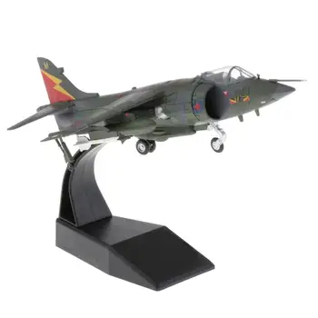

1/72 Jet Fighter Plane Display Model - Metal Mini Military Aircraft with Stand