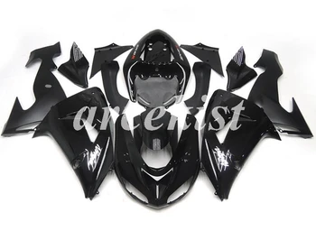 

4 Free Gifts New ABS Motorcycle Full Fairings Kit Fit For Kawasaki Ninja ZX-10R 2006 2007 06 07 10R bodywork set Black