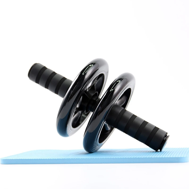 

Two-Wheeled Abdominal Wheel Sports Abdomen Roller Abdominal Core Workout Wheel Fitness Gym Home Abdominal Muscle Trainer