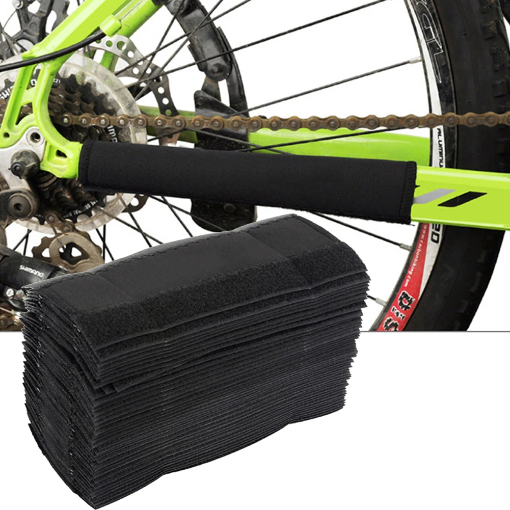 Черная защитная велосипедная цепь 1 шт. рама защита для горного