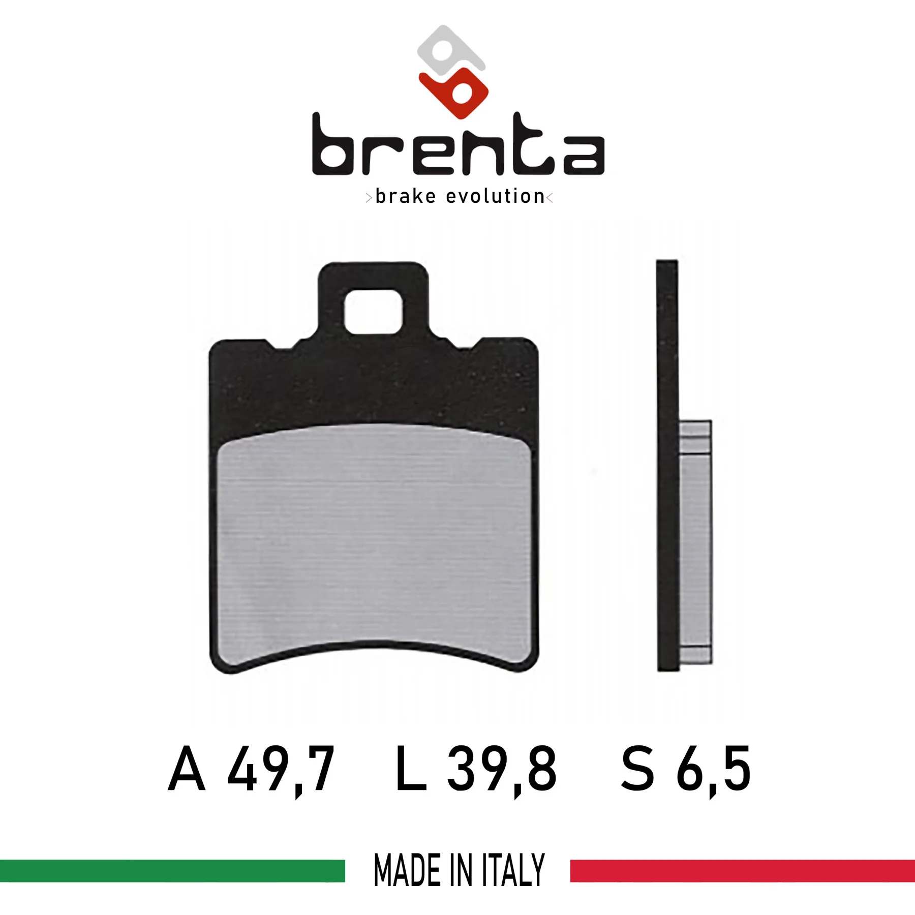 Brenta Per Honda Sfx 50/ Srx 50/ Sh 50/ Sh 100 Ft3010/Fa193 Pastiglia Disco Freno Moto Organica (!! Anteriore!!)