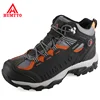 Hutto-zapatos impermeables de cuero genuino para hombre y mujer, zapatillas de senderismo y Turismo, atléticas, para exteriores, talla grande ► Foto 1/6