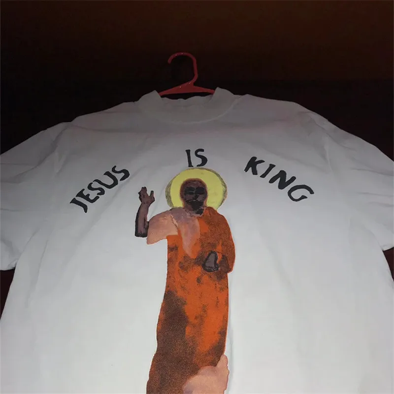 Футболка Kanye West Jesus is King Chicago Limited, высокое качество, теплая футболка Jesus is King