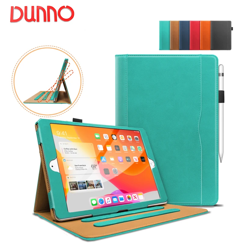 Чехол для iPad 7 поколения чехол 2019 10 2 кожаный держатель-карандаш Smart Case A2197 A2198 A2200 |