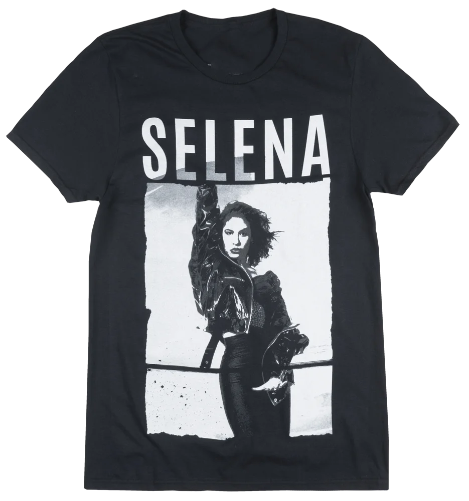 Мужская футболка с концертом Selena Quintanilla Tejano Music черная C-Life уличная одежда |