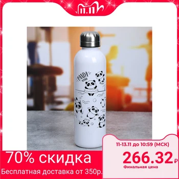 

Water bottle "Panda", 700 ml 3901930