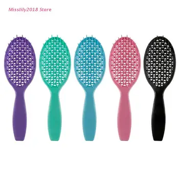 

Professional Vented Hair Brush Comb Anti-Static Scalp Massage Combs Styling Tool