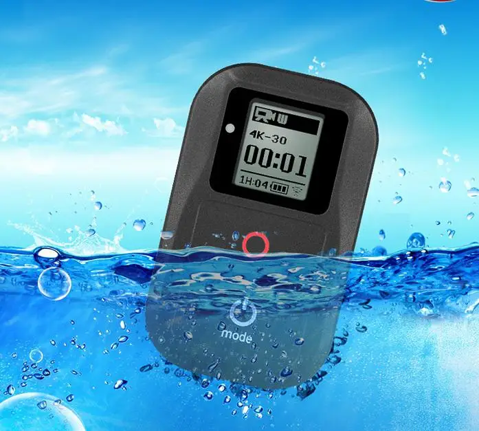 Wireless WiFi Remote Control For Gopro Hero 8 7 6 5 4 Session Go pro 5 6 3+ Waterproof Smart Remote Control Charging Cable Kits