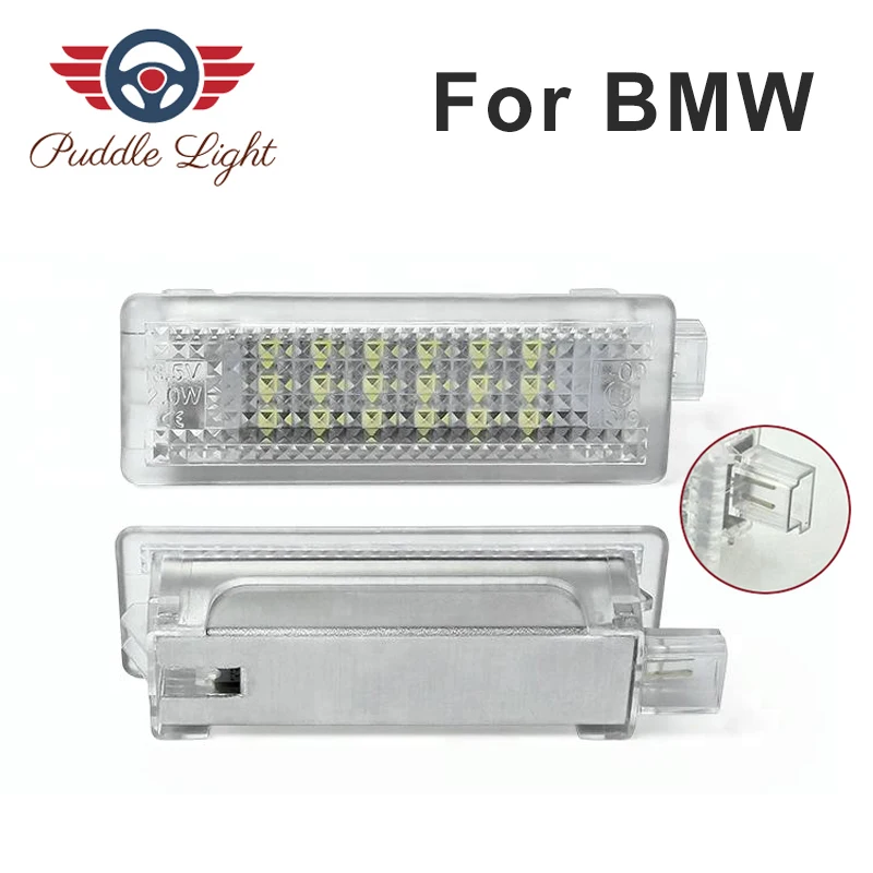 

2x 18smd LED Door Interior Footwell Light Led courtesy light CAR Styling For BMW F1 F02 F03 F04 F07 F10 F11 F12 F13 F18 F20 F25