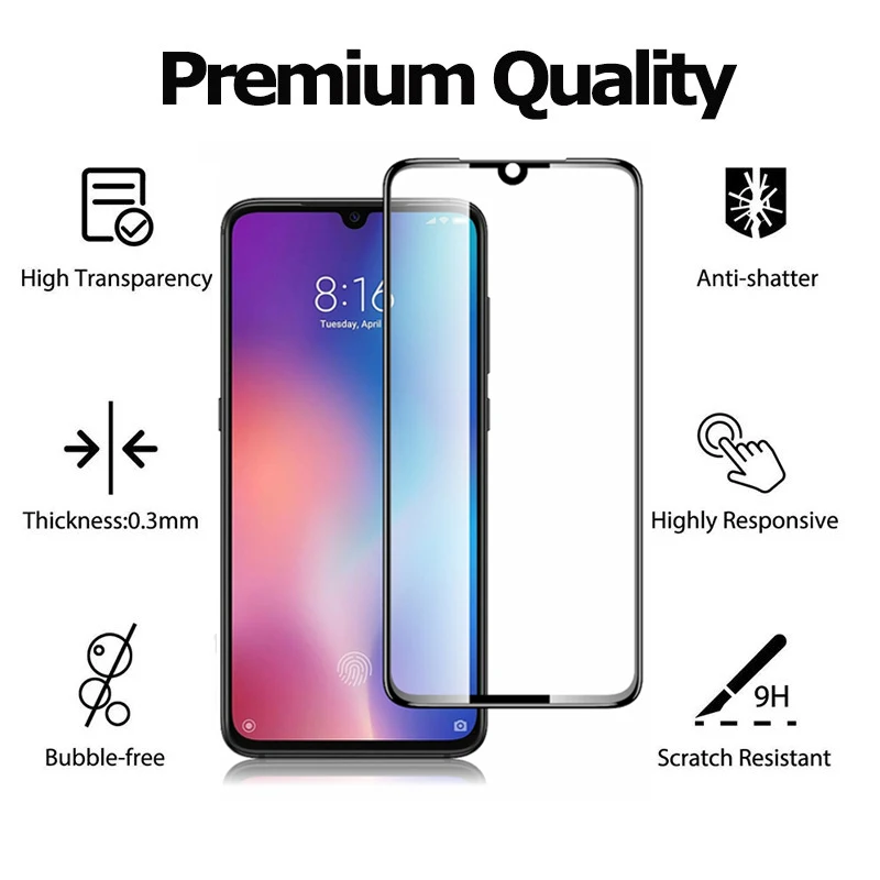 2-в-1 защита экрана Xiaomi Mi 9T Pro Mi 9SE закаленное стекло Mi9t защитное cтекло Mi 9 SE защитная пленка ксиоми ми 9 се защитное стекло на ми 9se стекло ми 9т про kамера стекло сяоми ми 9 т стекло Xiaomi 9T Pro glass