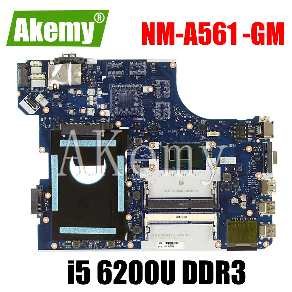 SAMXINNO For Lenovo Thinkpad E560 E560C notebook motherboard BE560 NM-A561 mainboard FRU 01AW105 CPU i5 6200U DDR3 100% test | Компьютеры