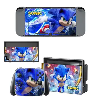 

Sonic Hedgehog Game Stickers For Nintendos Switch Skin Stickers Nintend Switch Console and Controller Vinly Decals