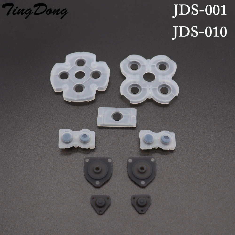 Per Ps4 Dualshock Cuscinetti Conduttivi In Gomma Siliconica Per Controller Ps4 Set Di Parti Di Ricambio Accessori