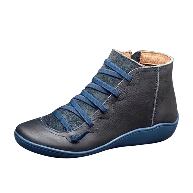 Dropship Boots 2019 Autumn Winter Retro Punk Women Boots Fashion Genuine Leather Ankle Boots Zapatos De Mujer Wram Botas Mujer tanie i dobre opinie SHUJIN Rome Solid Flat with Basic Round Toe Spring Autumn Rubber Flat (≤1cm) 0-3cm Slip-On Fits smaller than usual Please check this store s sizing info Dropship Boots 2019 Autumn Winter Retro Punk Women Boots Fashion Genuine Leather Ankle Boots Zapatos De Mujer Wram Botas Mujer tanie i dobre opinie SHUJIN Rome Solid Flat with Basic Round Toe Spring Autumn Rubber Flat (≤1cm) 0-3cm Slip-On Fits smaller than usual Please check this store s sizing info