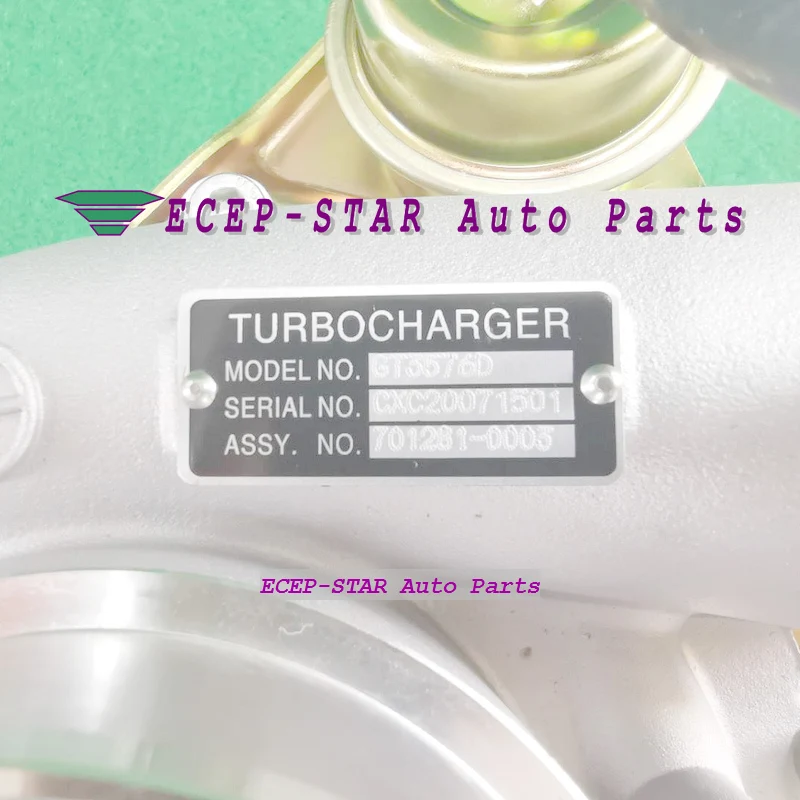 GT3576D 701281 701281-0003 8-94390-6392 Turbo For ISUZU Truck Bus Construction Equipment For GMC WT5500 6HK1-TCS 6HK1 TCN 7.8L  (5)