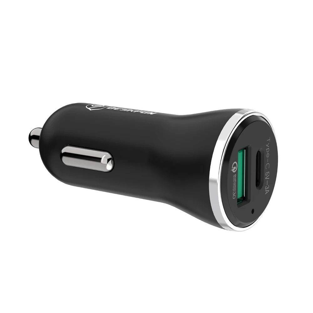 KEJI PD автомобильное зарядное устройство Quick Charge 3,0 USB Автомобильное зарядное устройство для Xiaomi QC3.0 18 Вт Тип C PD автомобильное зарядное устройство для iPhone 11 X Xs 8 PD зарядное устройство - Тип штекера: PD QC LIGHT