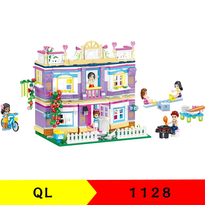 

QL1128 Building Blocks Girl Series Millie's Party Time