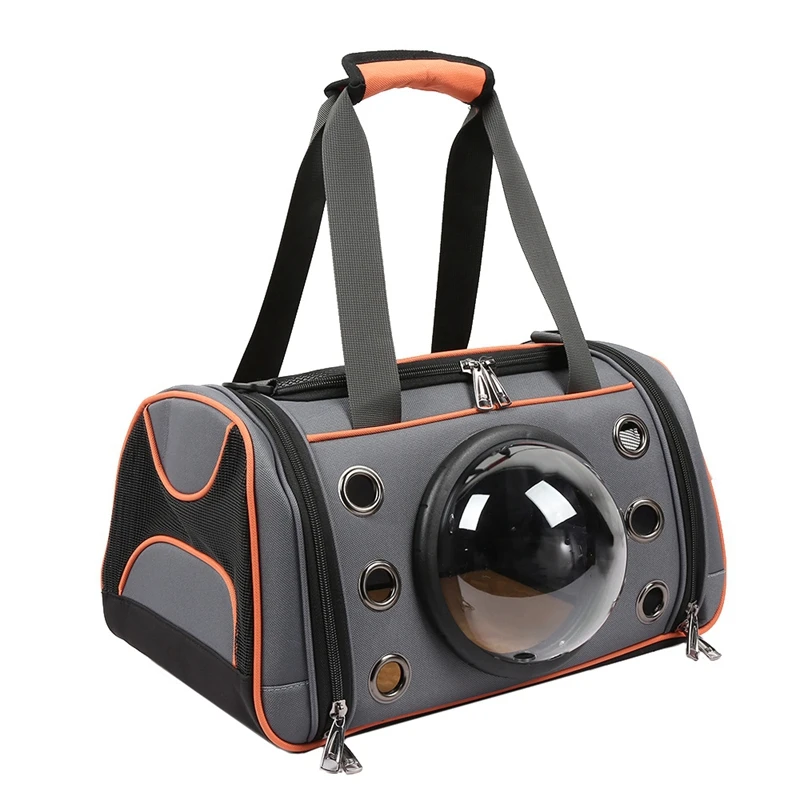 

Pet Dog Carrier Bag Space Capsule Shape Breathable Handbag Puppy Outdoor Travel Shoulder Bag Soft Kennel Large Small Dogs Cats L