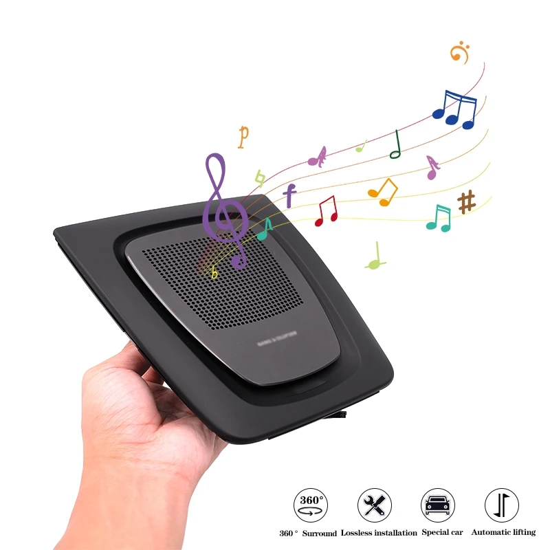 

Center dashboard BO style tweeter For BMW f10 f15 f25 f01 e70 5 7 X3 X5 X6 series professional quality audio lifting speakers