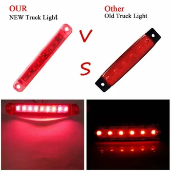 

Light Side marker light For Truck Trailer Lorry Bus Waterproof IP68 Red Sealed