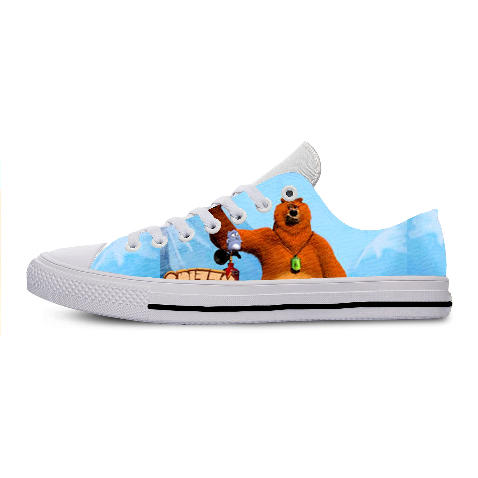 WANING MOON Funny Sloth Mens Leisure Sport Shoes 3D Prints Shoes 