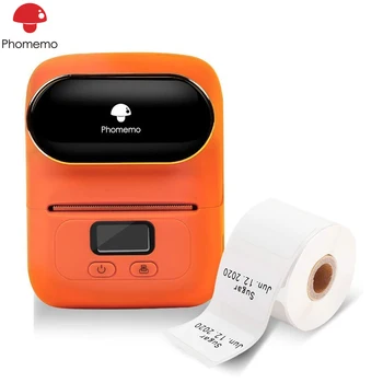 

Phomemo M110 Thermal Label Handheld Printer Mini Wireless Bluetooth Mobile Pocket Label Printer Phone Label Maker for Phone