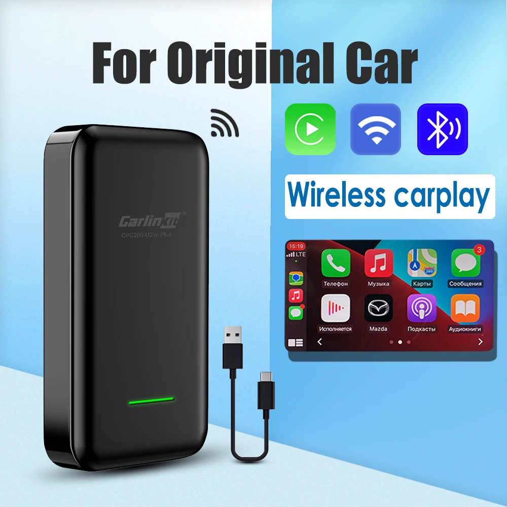Apple Carplay беспроводной ключ Carlinkit 3 для оригинального автомобиля iphone IOS USB адаптер