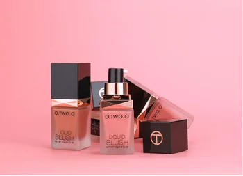 O TWO O Makeup Face Liquid Blusher Waterproof Long Lasting Lip liquid Natural Cheek Face